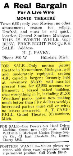 Grand Theatre - Old Ad Theater For Sale (newer photo)